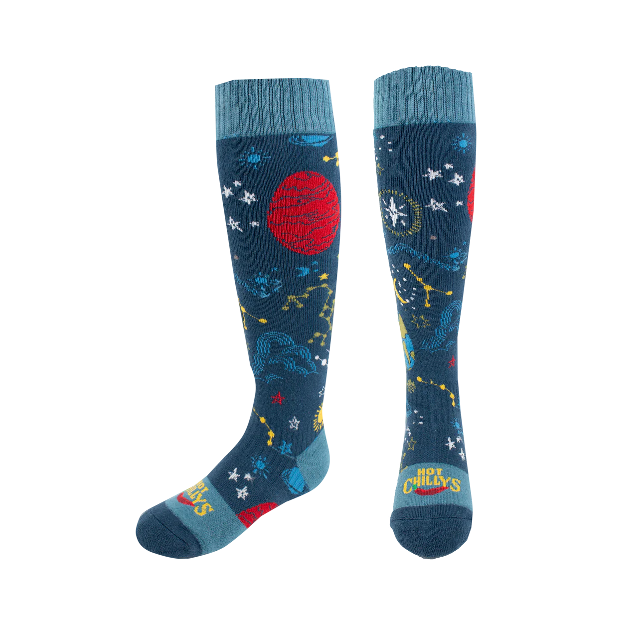 Hot Chillys Youth Mid Volume Sock Nebula